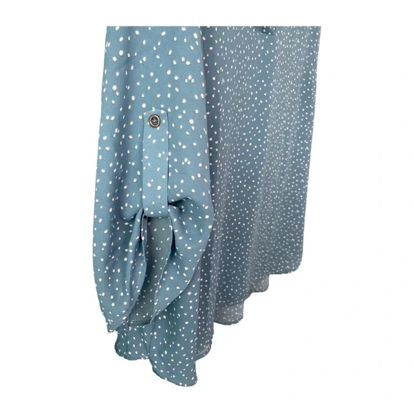 NWT Lush Warren Split Neck Blouse Size 2X - Picture 3 of 8